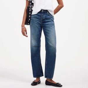 Madewell The Darted Barrel-Leg Jean Size 31